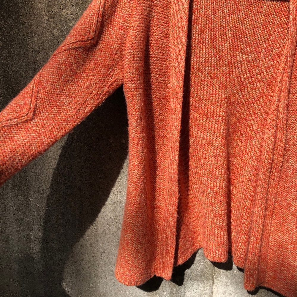 Apt. 9 Orange Cardigan Sweater - Picture 6 of 9